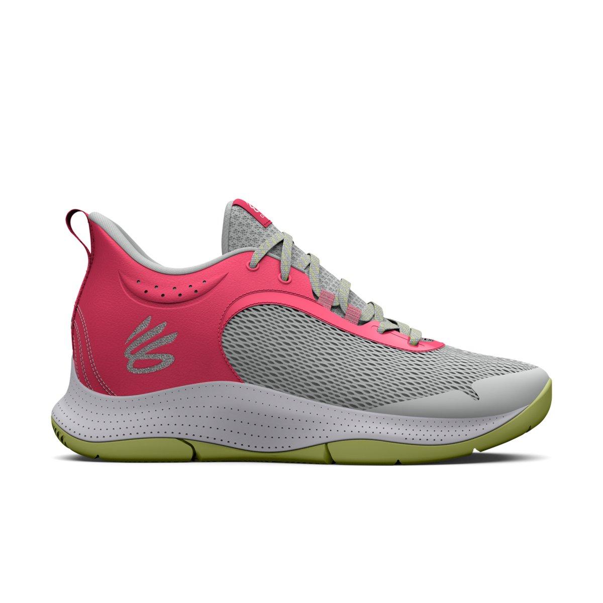 Stephen curry shoes best sale 3 pink kids
